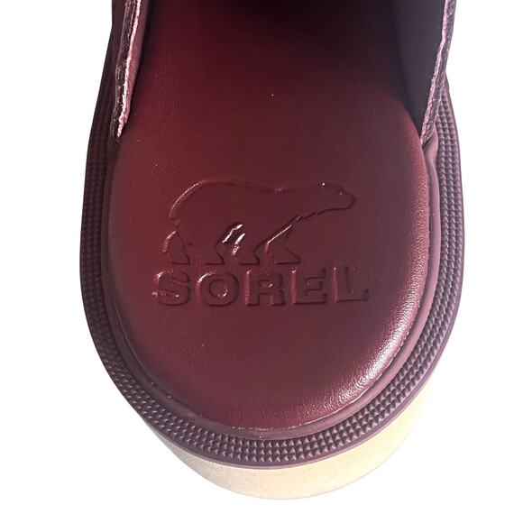 Brand New Sorel Women's Hi Line Heel Mule Boots Spice Tawny Buff US 9 - Picture 9 of 12